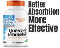 Quercetin Dihydrate with Bromelain - Better Absorption and More Effective