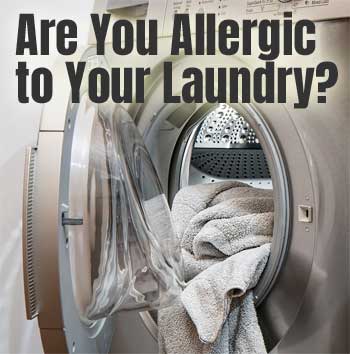 Are You Allergic to Your Laundry Detergent?