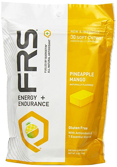 FRS Energy Chews in Pineapple Mango Flavor