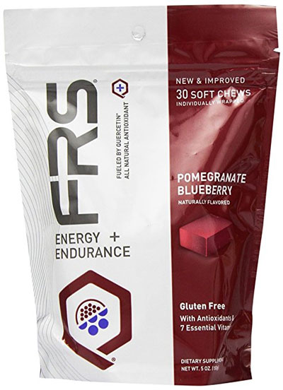 FRS Energy Chews, Bag of Pomegranate Blueberry Flavor