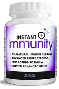 Instant Immunity Natural Supplement to Boost Immune Health - with Quercetin