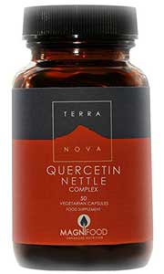 Terra Nova Quercetin Nettle Supplement with Turmeric and Elderflower